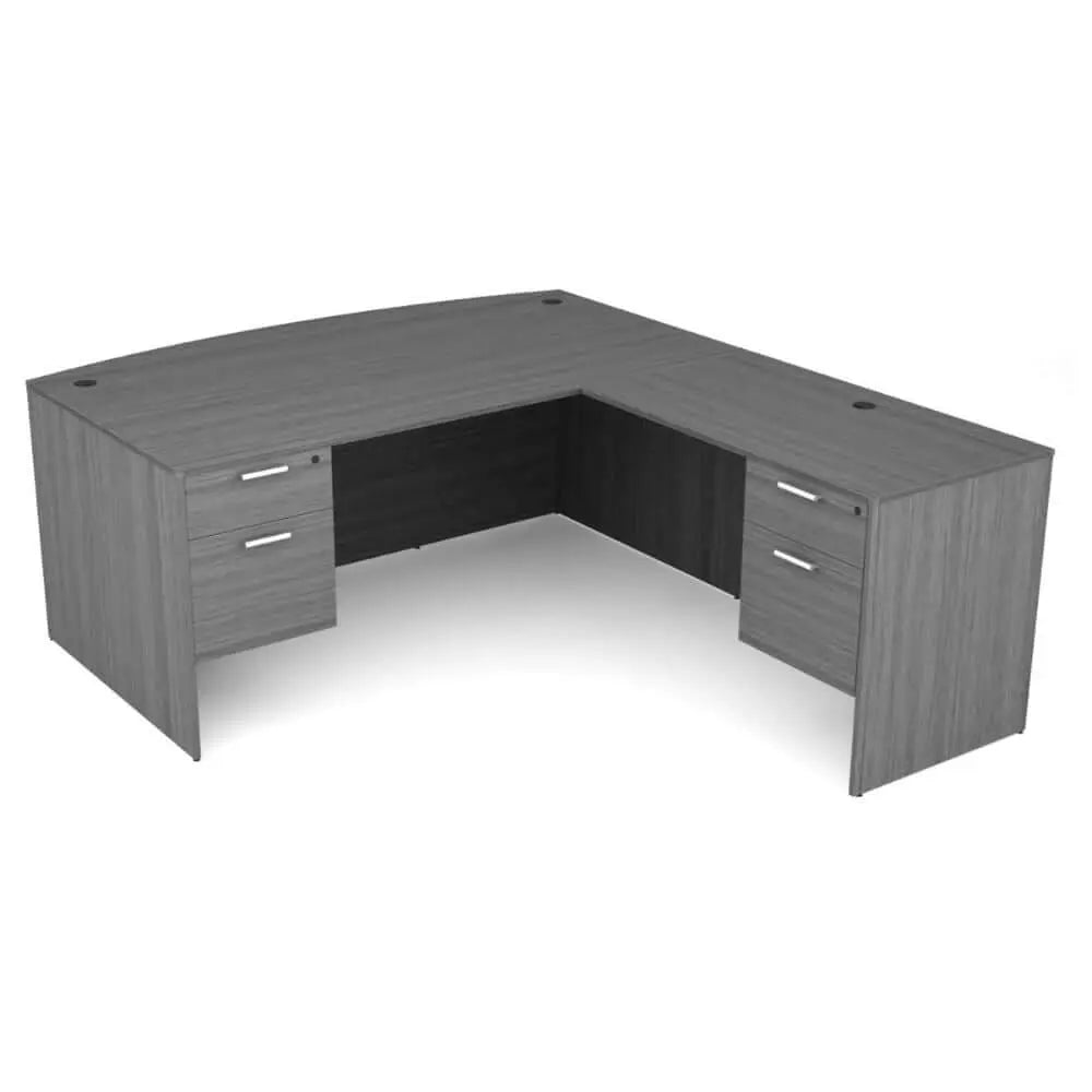 i5 Indistries Kai L-Shaped Desk 71x84-Desk-Kai-Samoa Gray-B2B Advanced Source