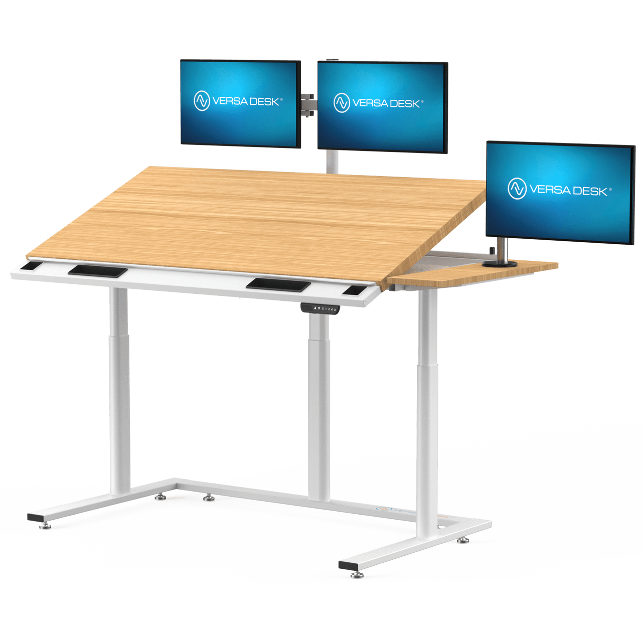 VersaTables PowerLift Electric Triad Drafting Table VersaTables