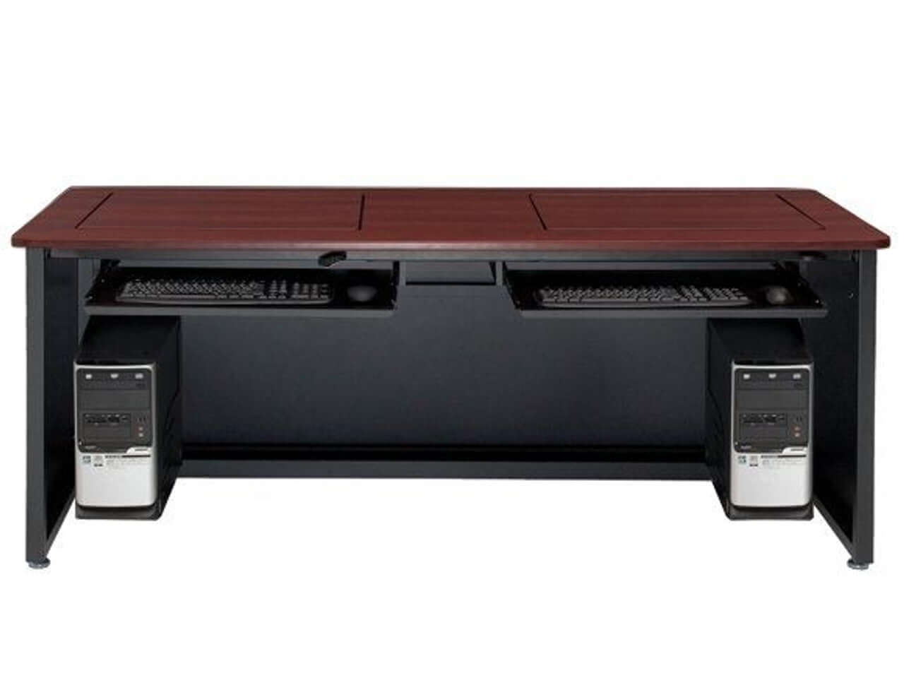 VersaTables Revolution Computer Desk-Enclosed VersaTables